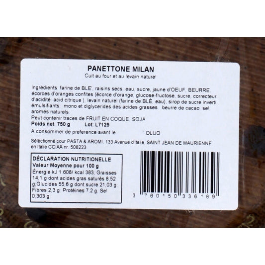 Panettone Milan Pasta & AROMI