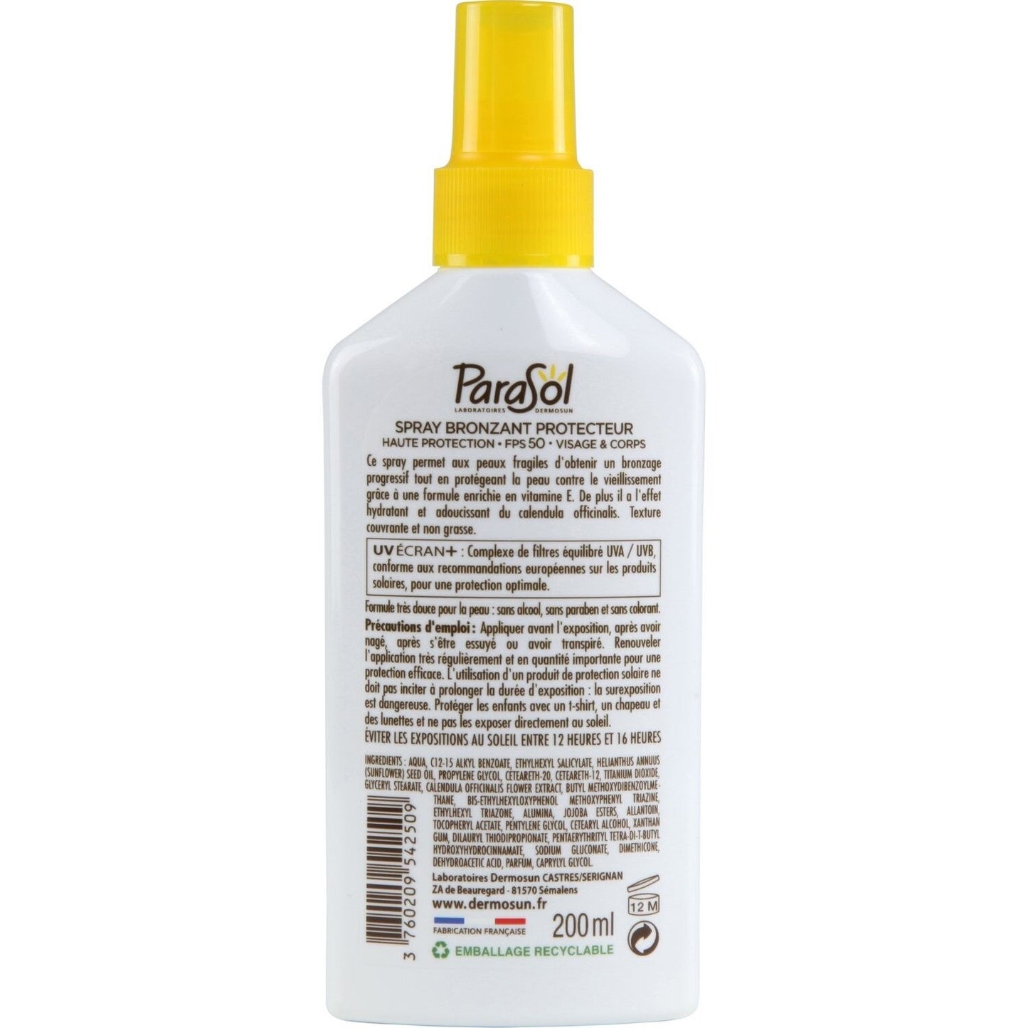 PARASOL Bronzing Spray SPF 50
