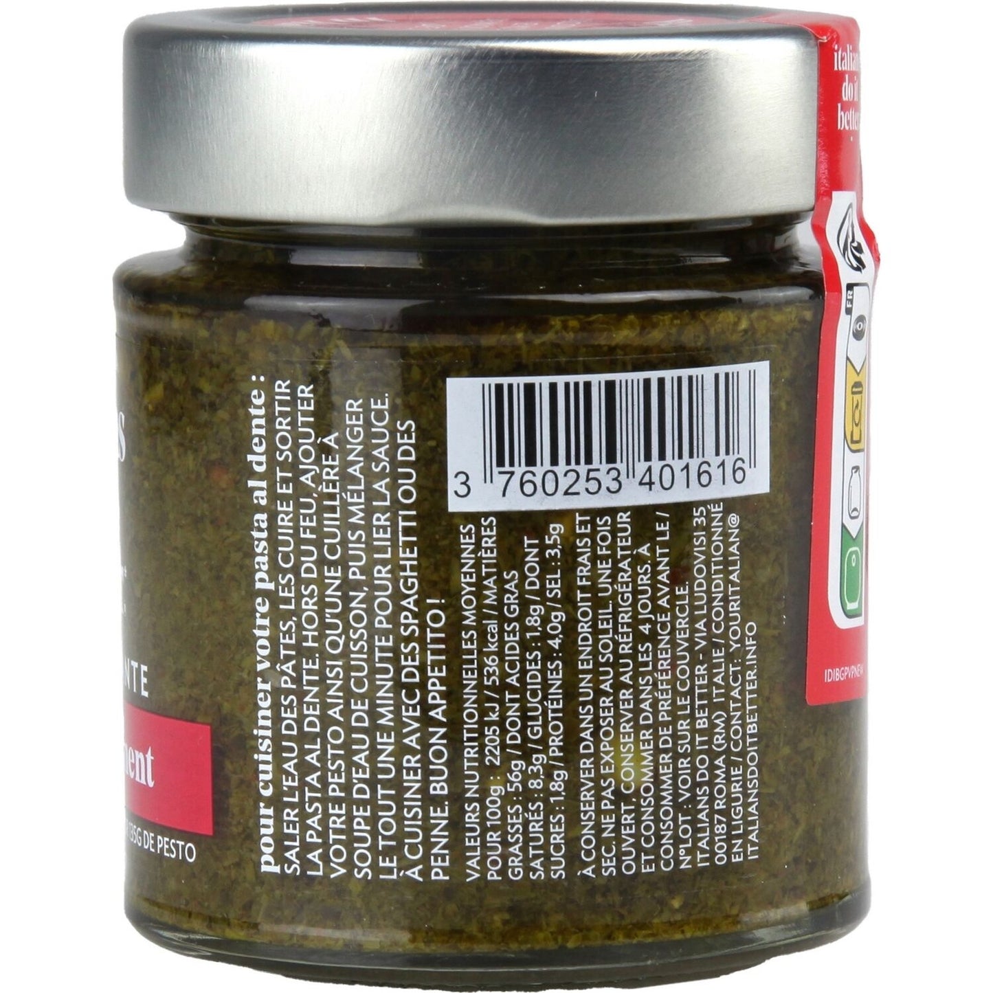 Basil & Chili Sauce ITALIANS DO IT BETTER