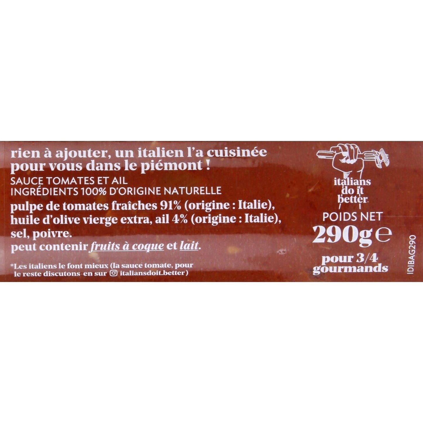 Tomato Sauce with Minced Garlic Italians Do It Better