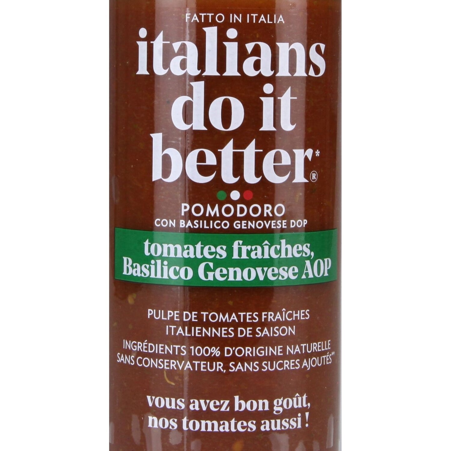 Tomato Basil Sauce ITALIANS DO IT BETTER