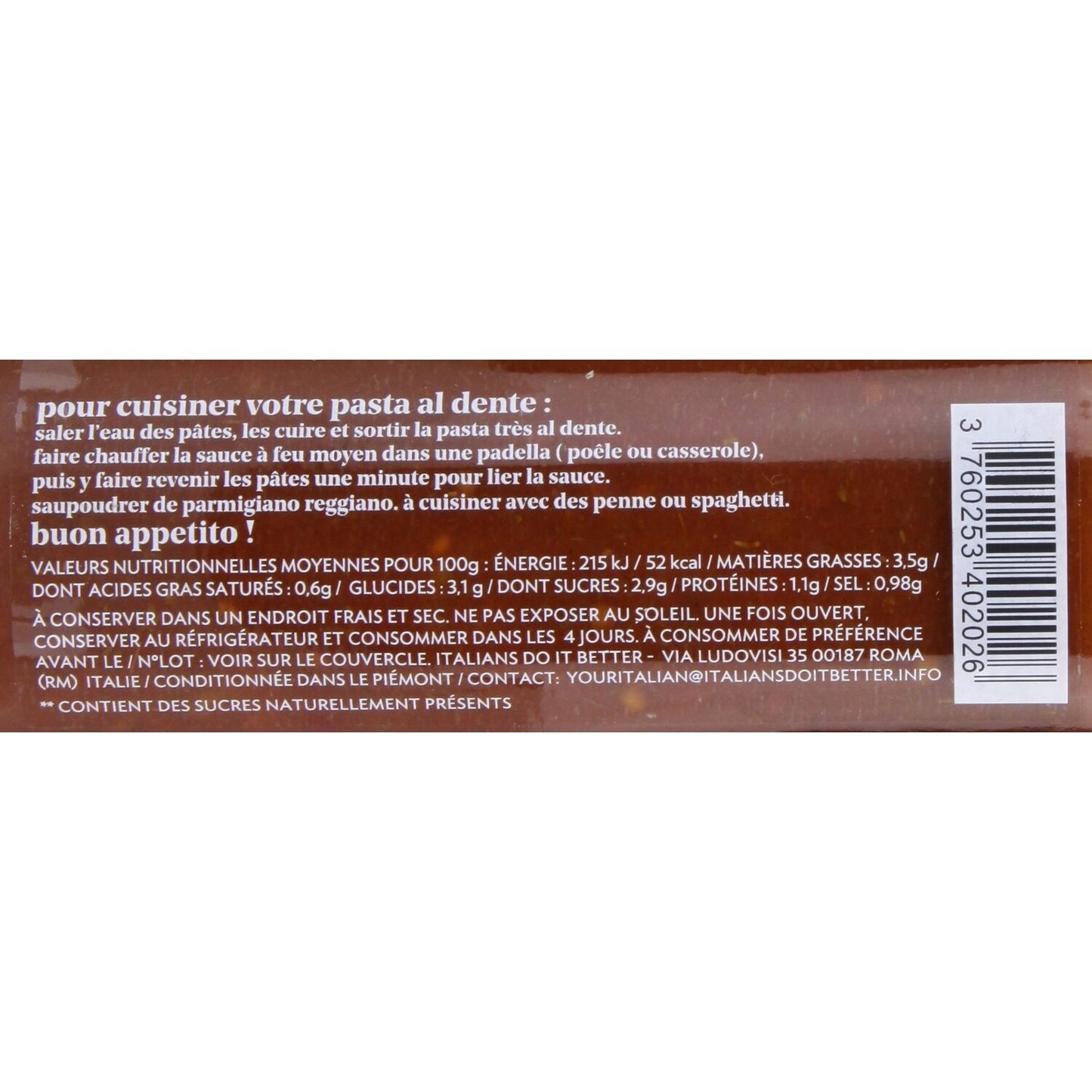 Tomato Basil Sauce ITALIANS DO IT BETTER
