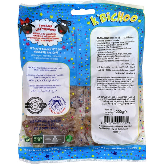 Bonbons Bouteille Cola Halal K'BICHOO