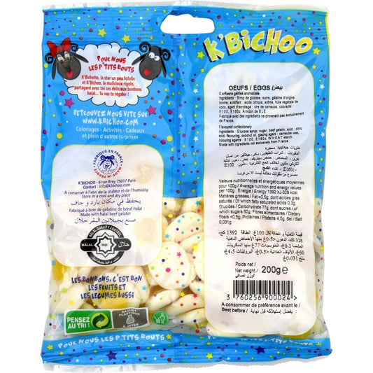 Bonbons Œufs Halal K'BICHOO