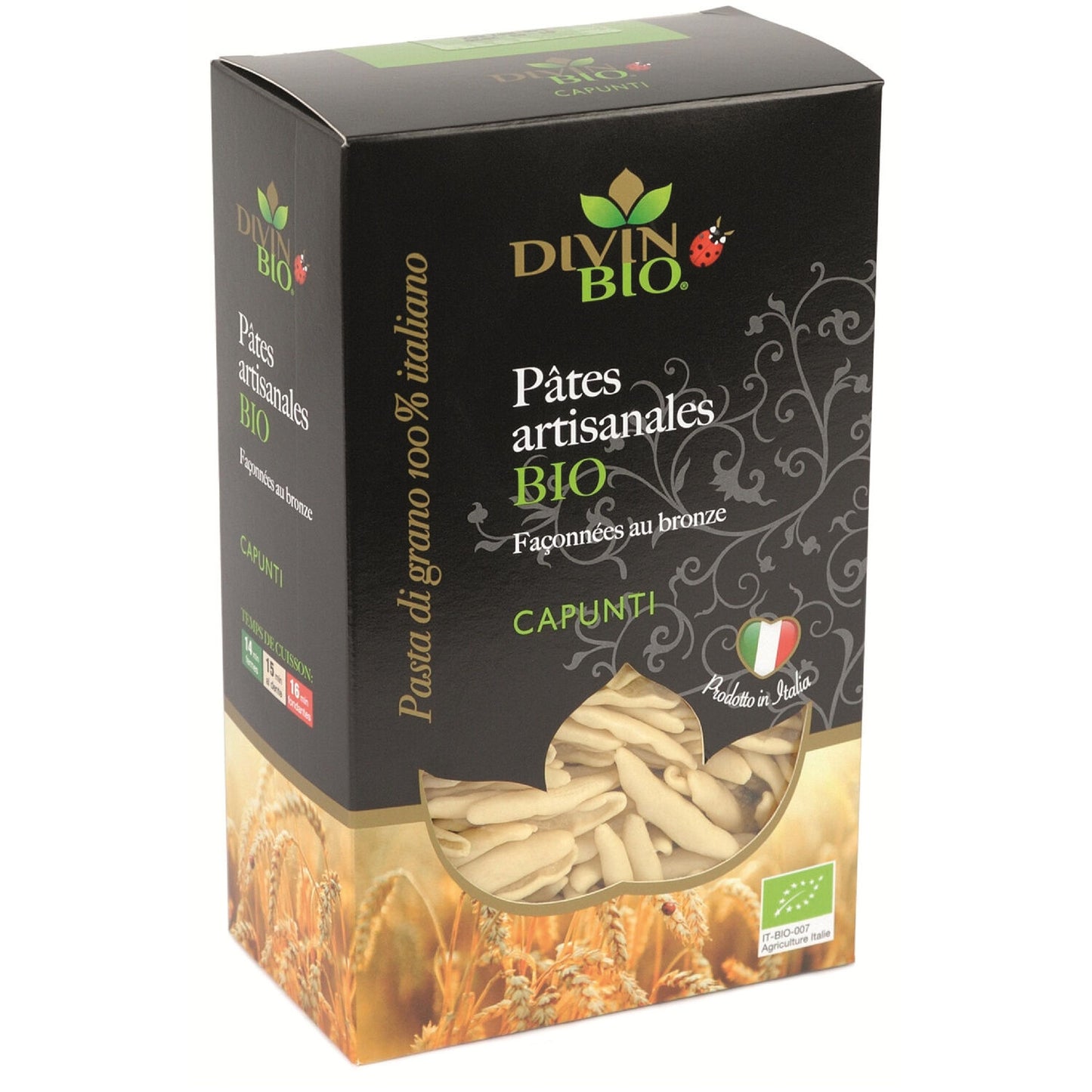 Pâtes Artisanales Capunti DIVIN BIO
