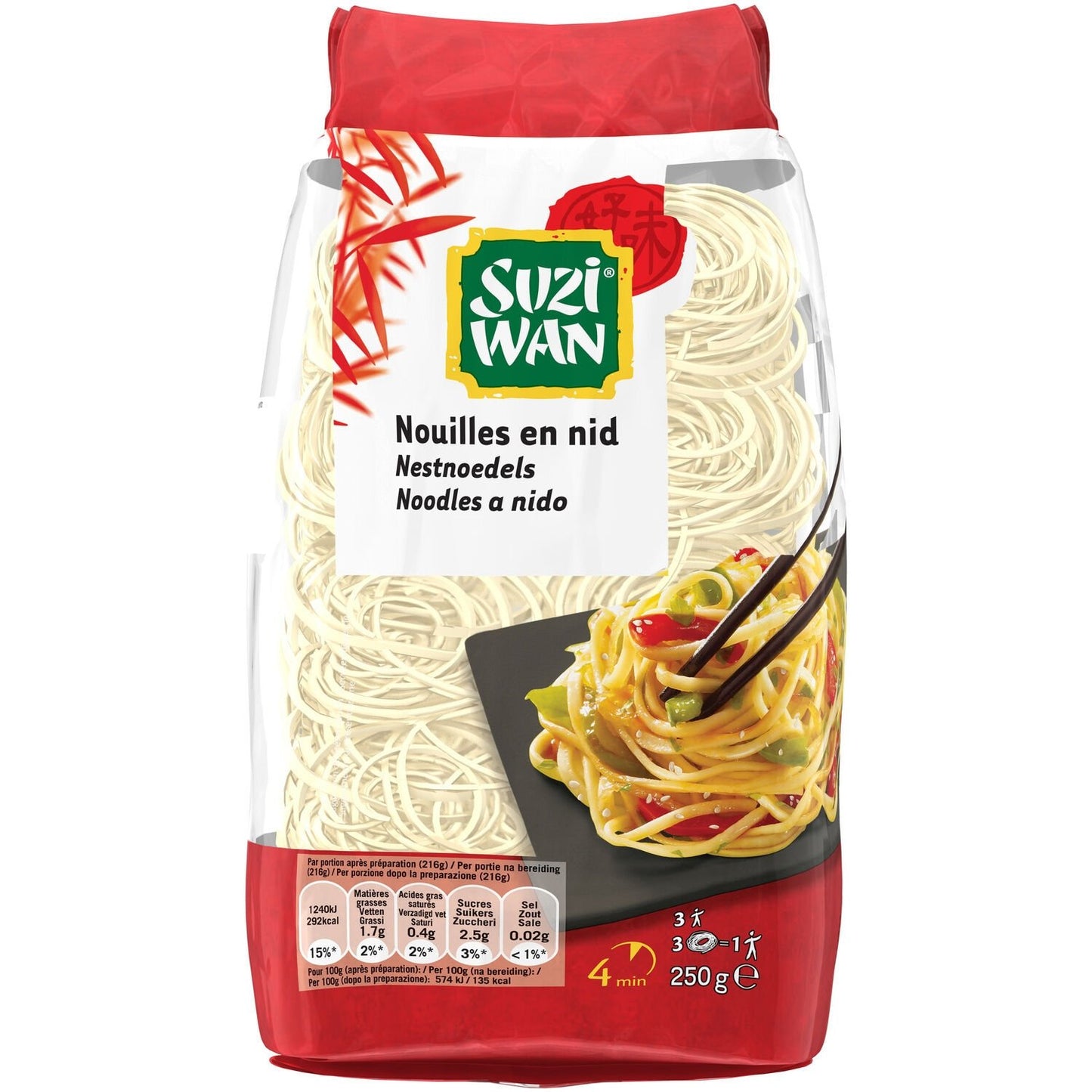 Nouilles en Nid SUZI WAN