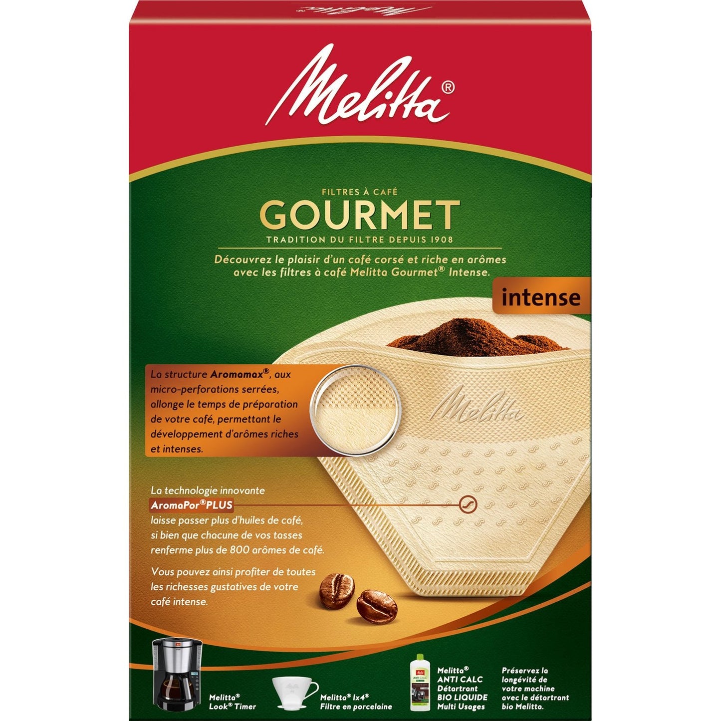 MELITTA Intense Coffee Filters 1x4