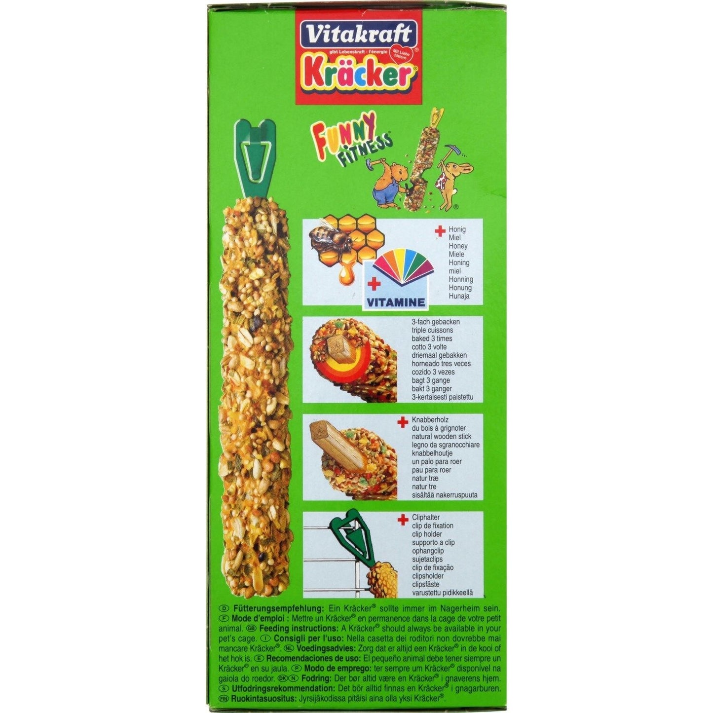 Friandise Baguettes pour Lapin Nain au Miel Kräcker VITAKRAFT