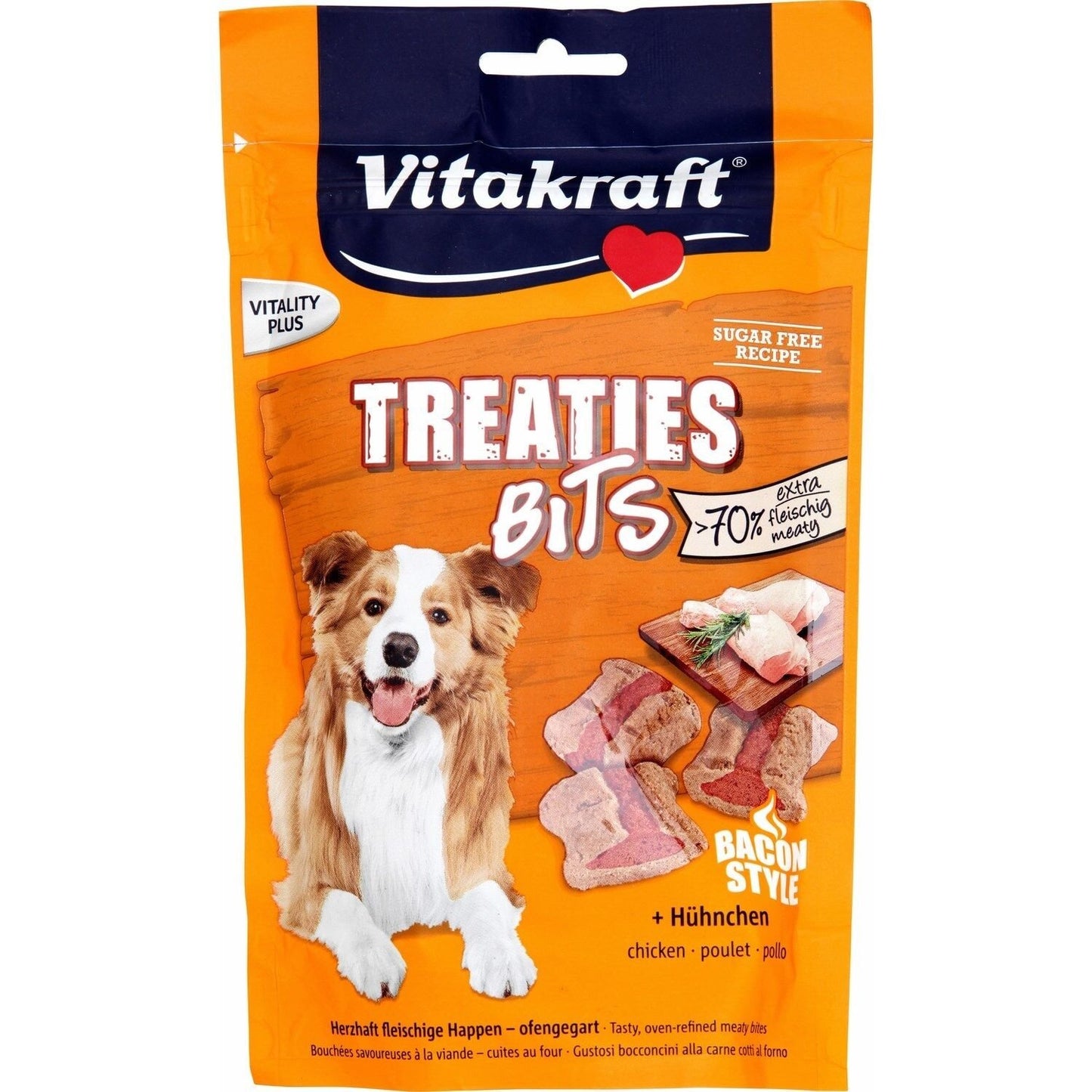 Friandises pour Chien Adulte Poulet Treaties Bits VITAKRAFT