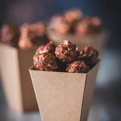 Popcorn chocolat noir fleur de sel Médaille d'Or Epicures 2024 COCORIPOP