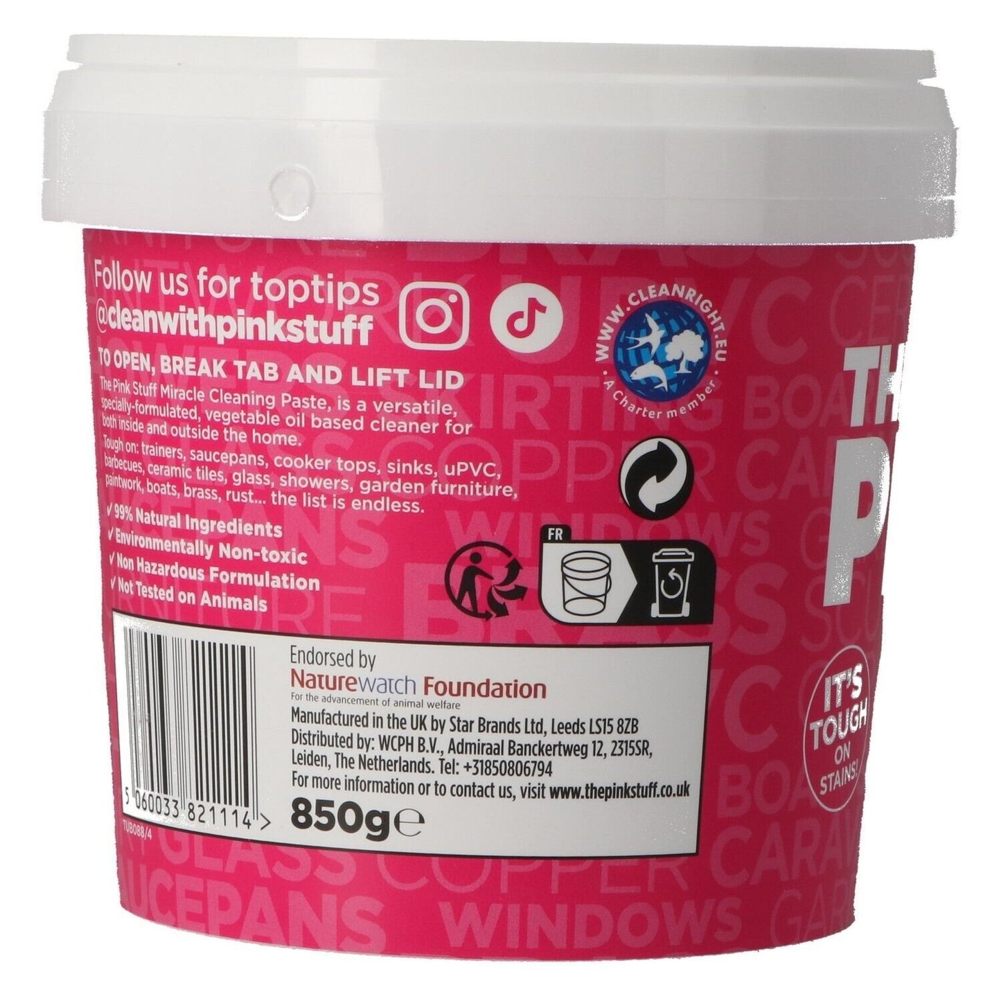 THE PINK STUFF Reinigungspaste für mehrere Oberflächen