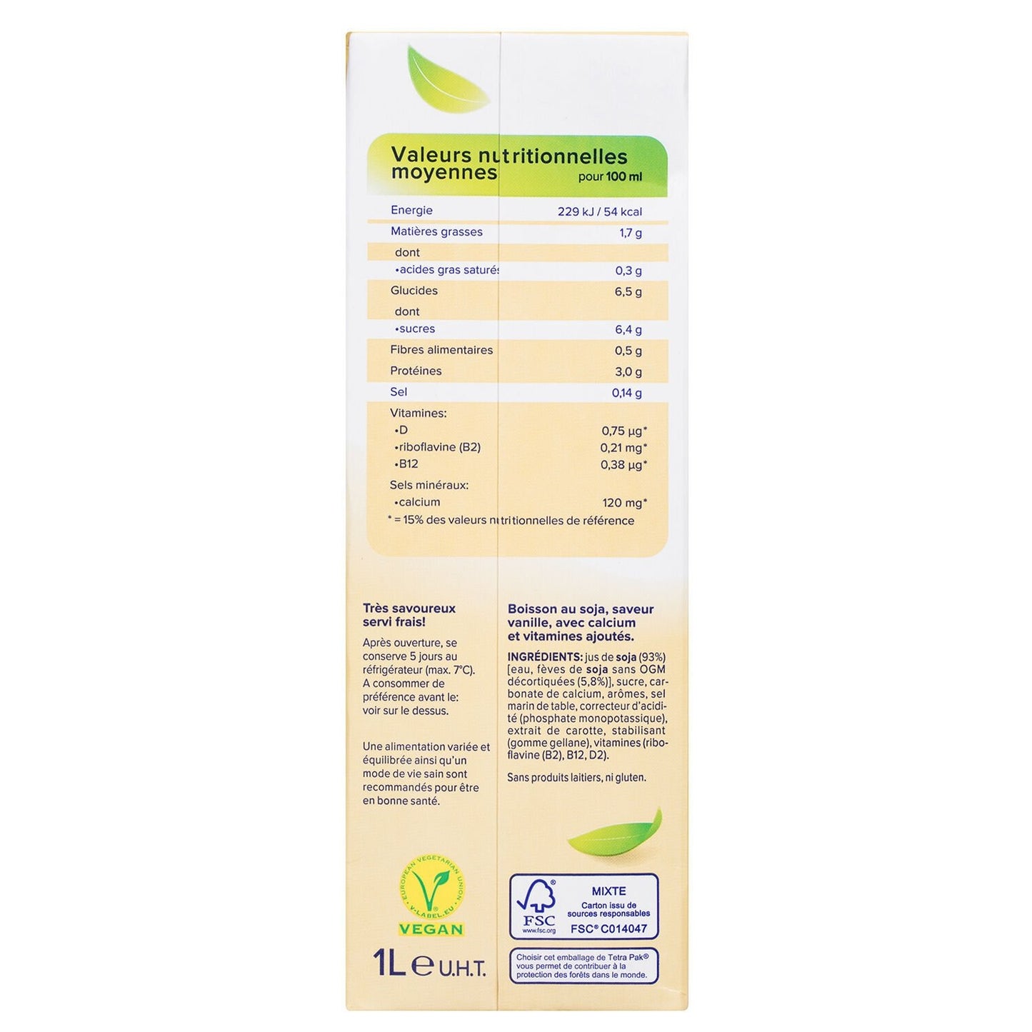ALPRO Vanilla Soy Vegetable Drink
