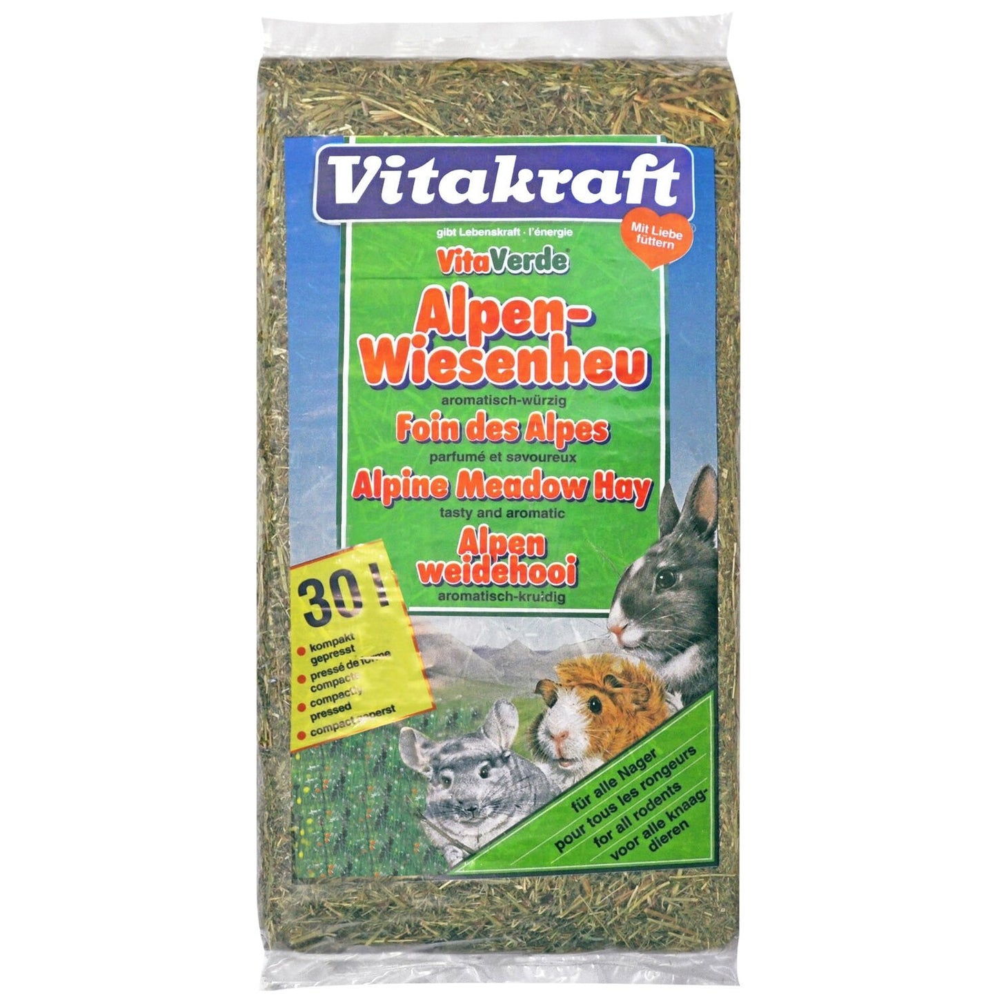 Foin Naturel de Campagne pour Rongeurs VITAKRAFT