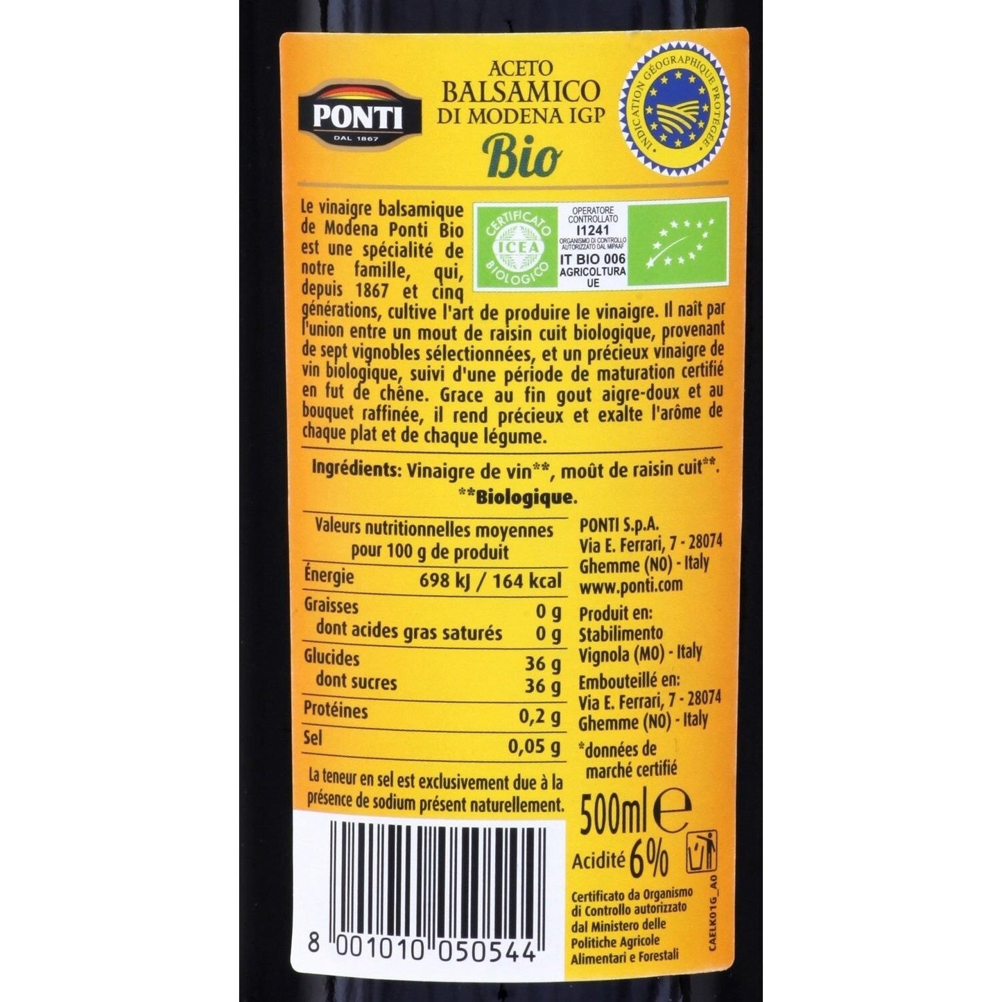 PONTI Bio-Balsamico-Essig