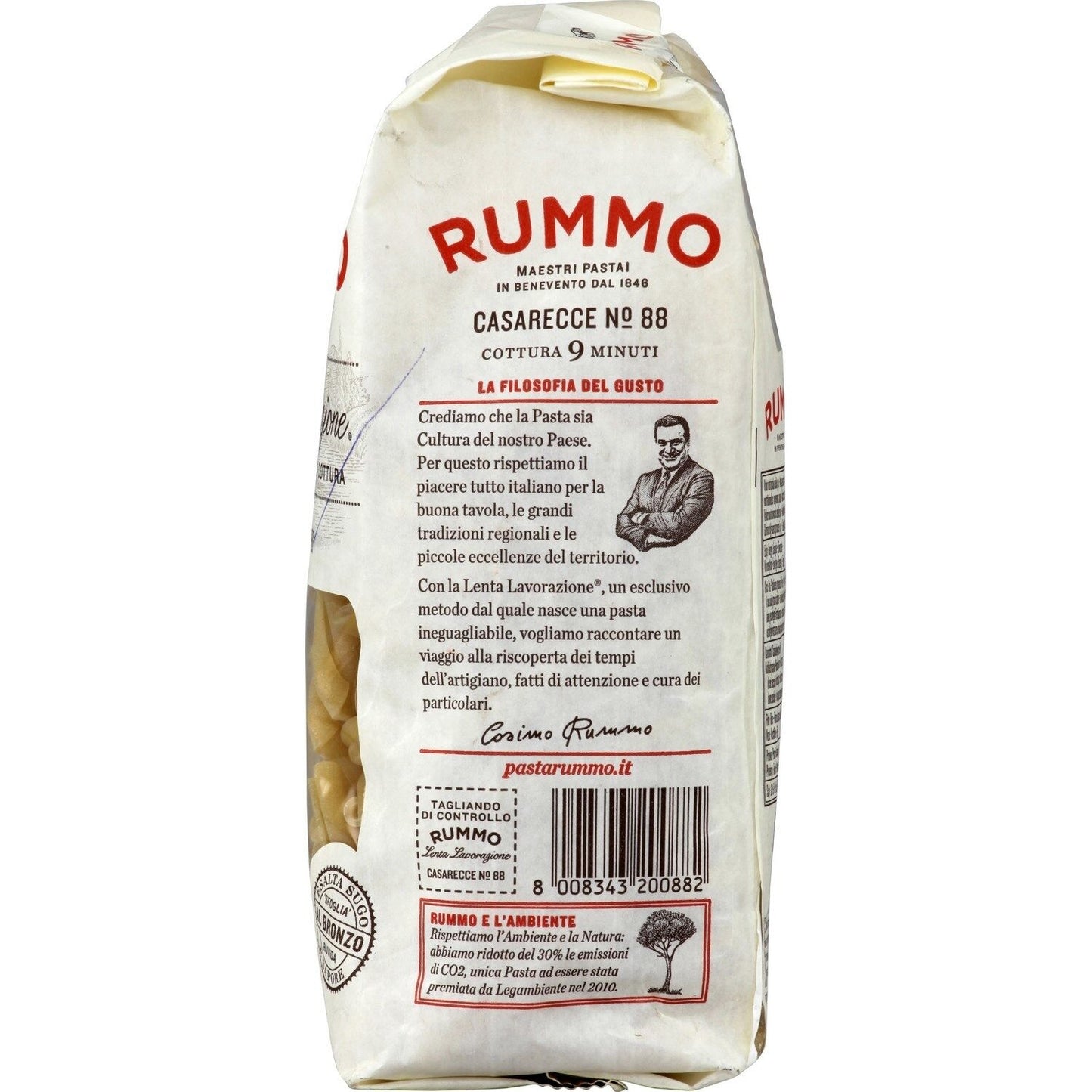 Casarecce Pasta No. 88 RUMMO