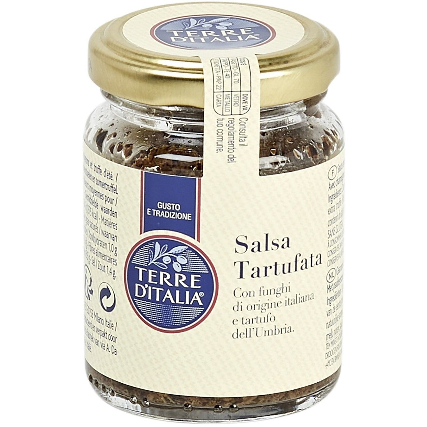 Salsa Tartufata TERRE D'ITALIA le pot de 80g