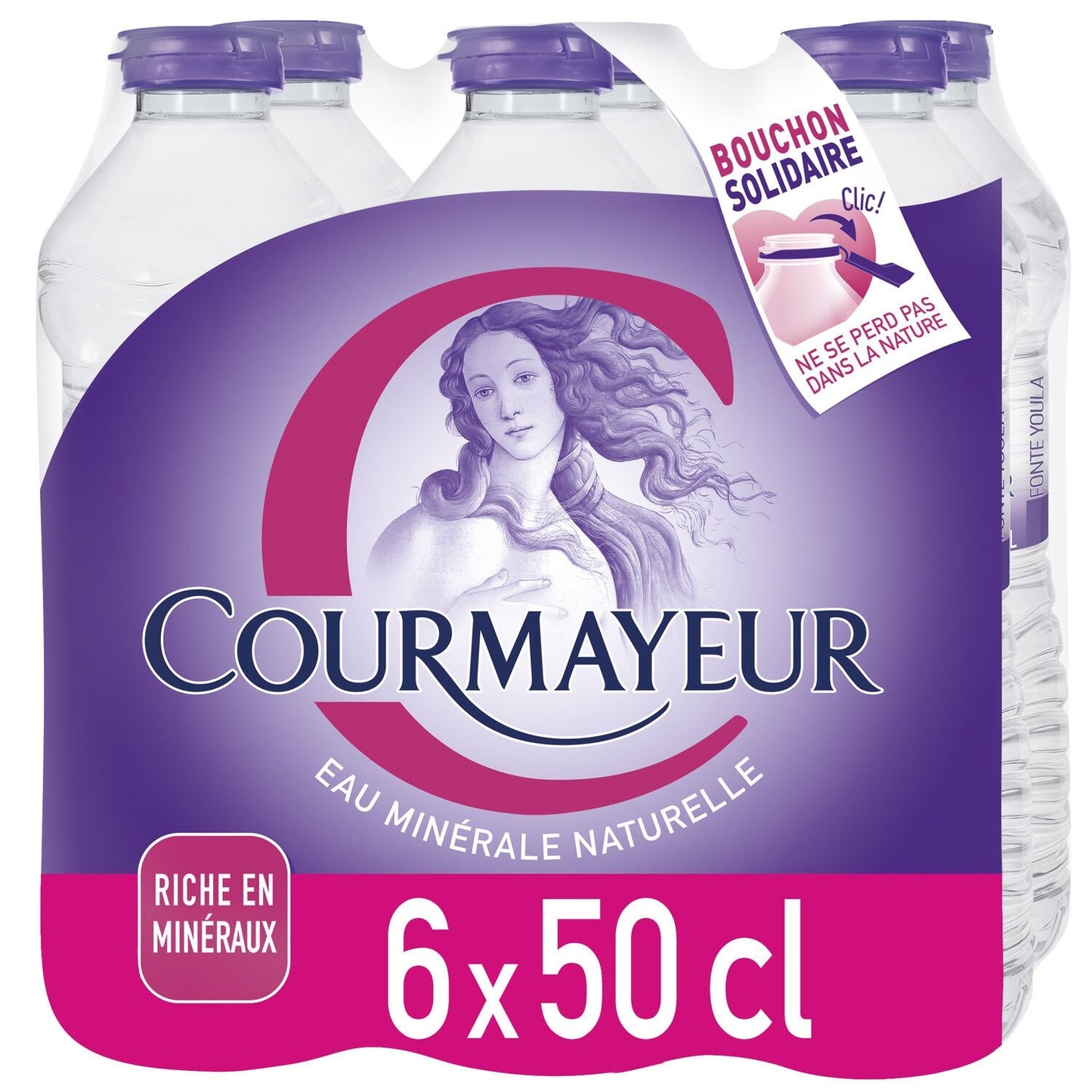 Eau Minérale Naturelle Plate COURMAYEUR