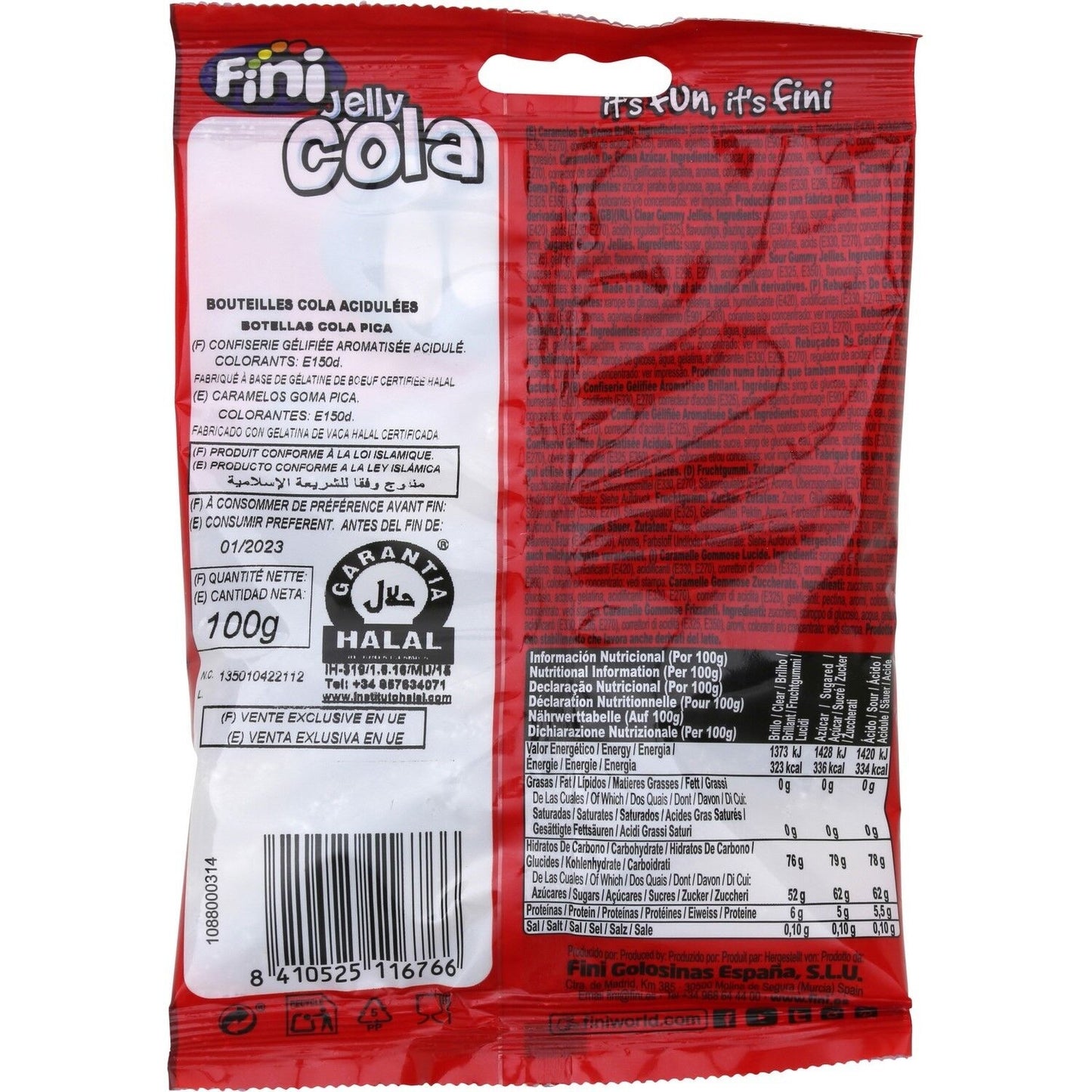 Jelly Cola Candies FINI
