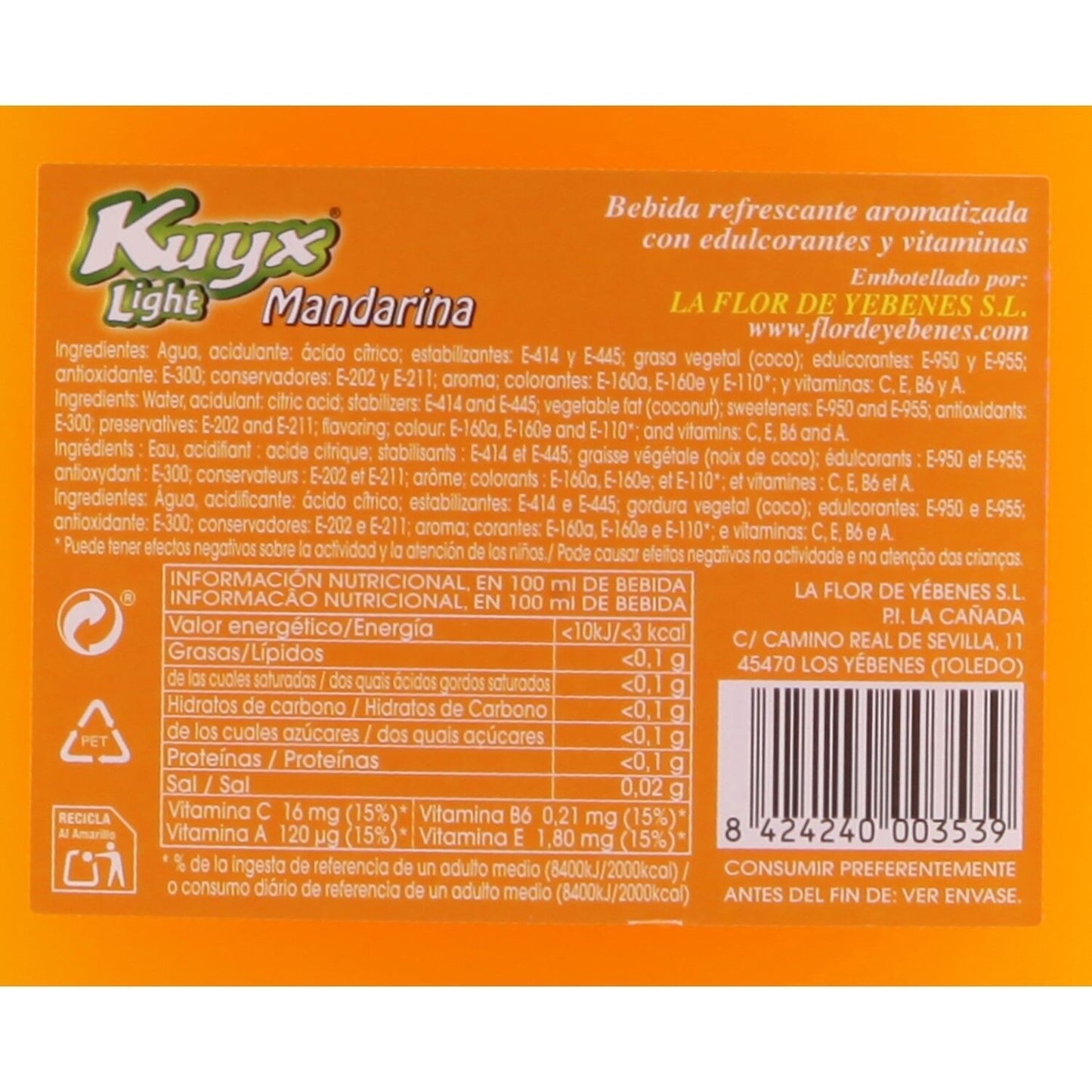 KUYX Mandarin Drink