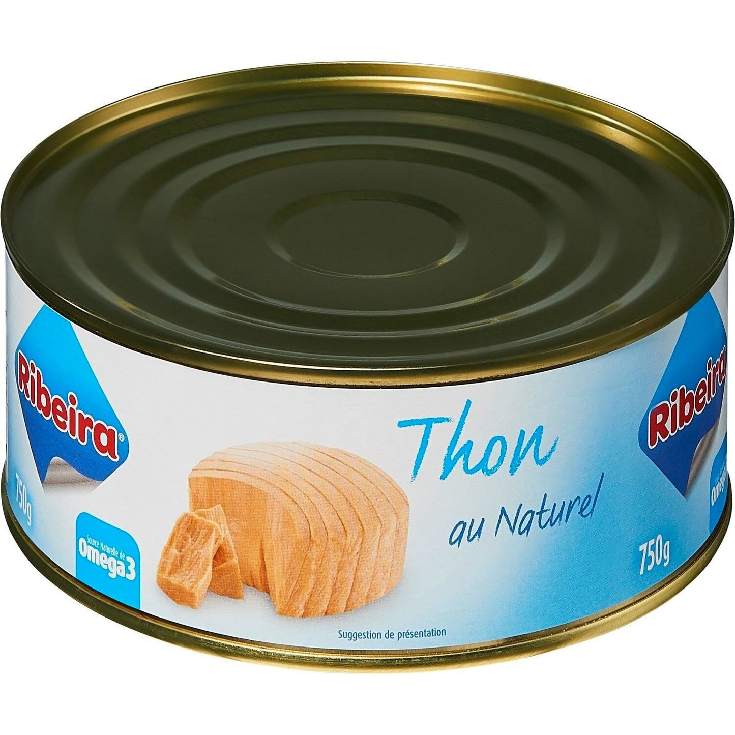 Thon au Naturel au Naturel RIBEIRA la boite de 650g net égoutté
