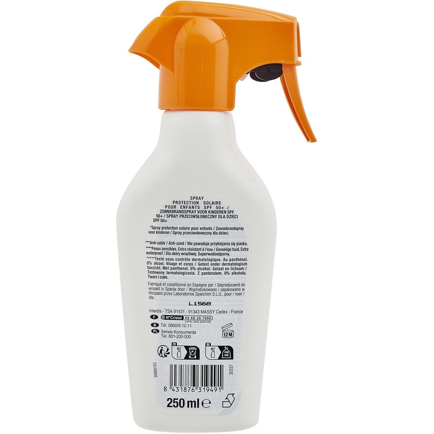 SCIENCE Children's Body Sun Mist SPF 50+ High Protection