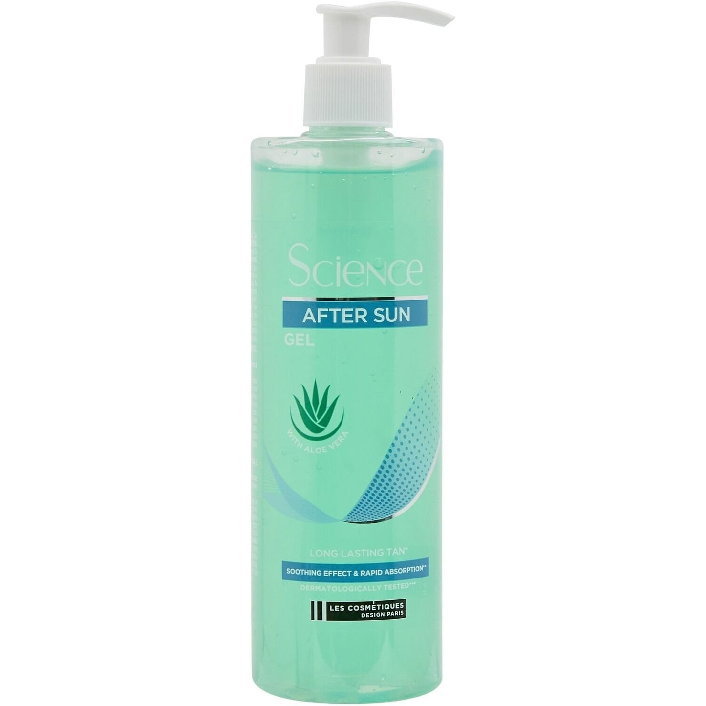 Après-Soleil Gel Corps Rafraîchissant et Apaisant Aloe Vera SCIENCE le flacon de 400mL