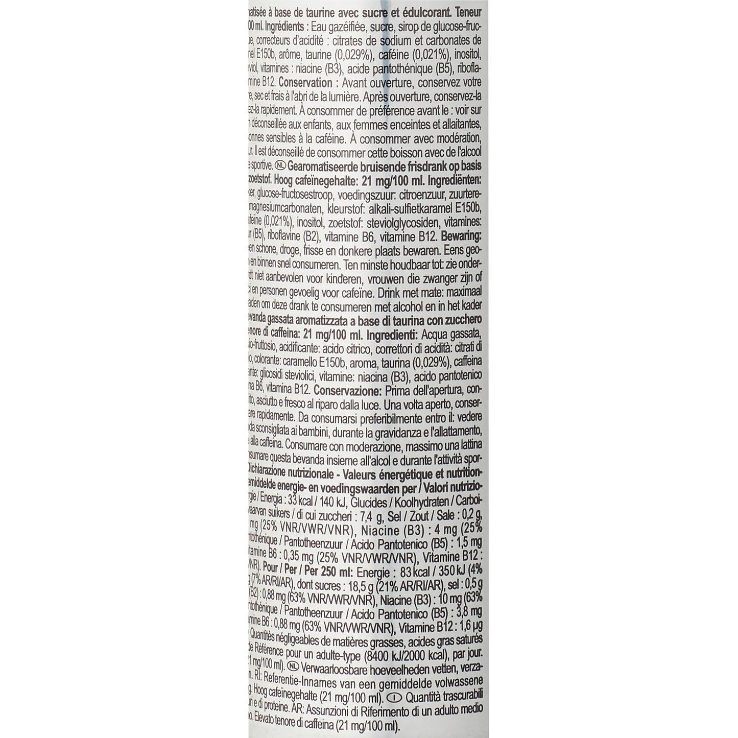 Boisson Énergisante Psychik PSYCHIK