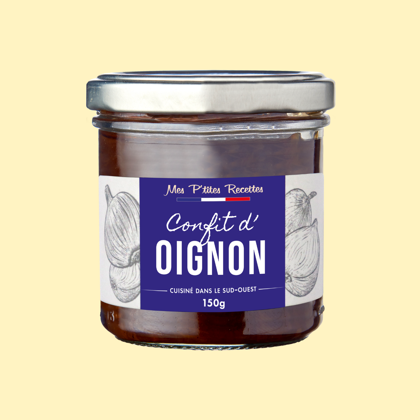 Confit d'oignons MES P'TITES RECETTES