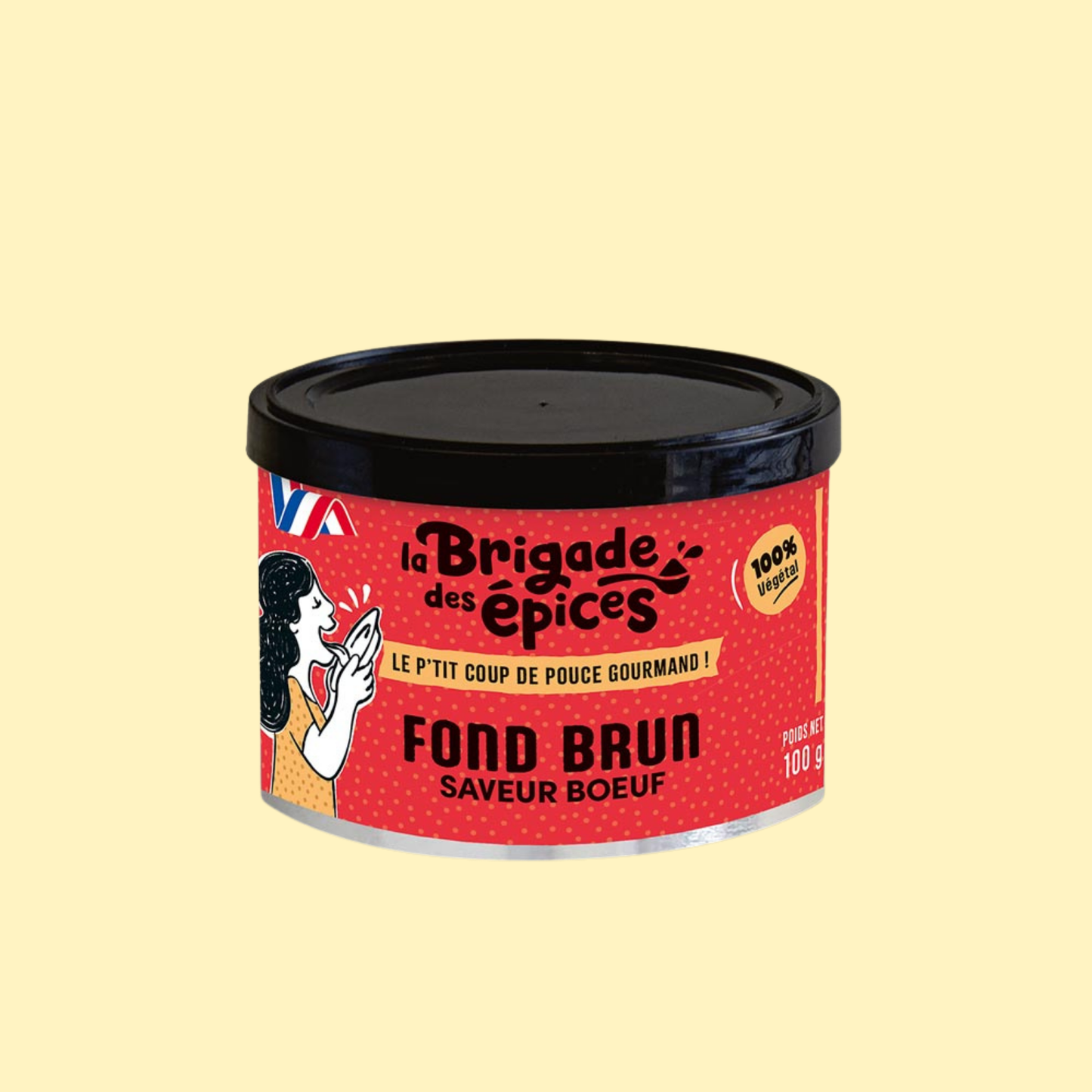 Fond brun végétal saveur boeuf LA BRIGADE DES EPICES