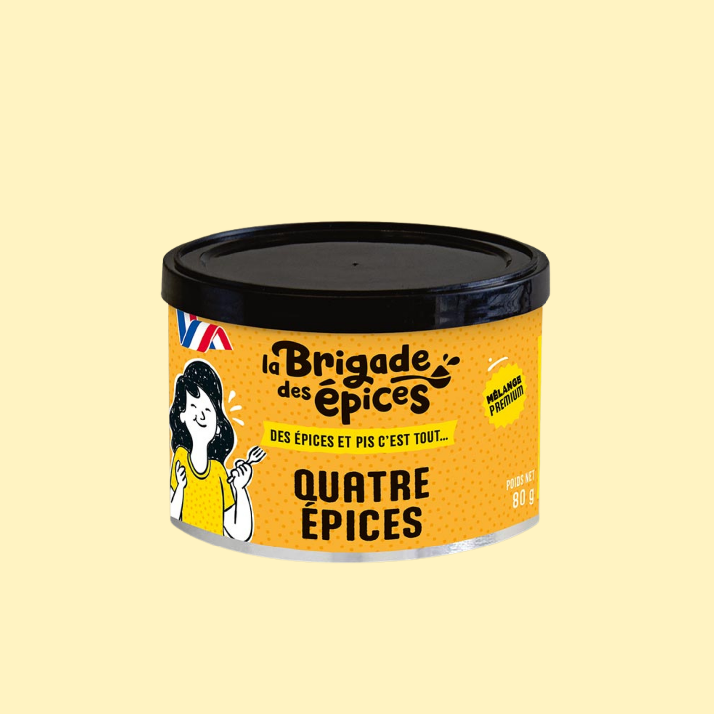 Mélange 4 épices LA BRIGADE DES EPICES
