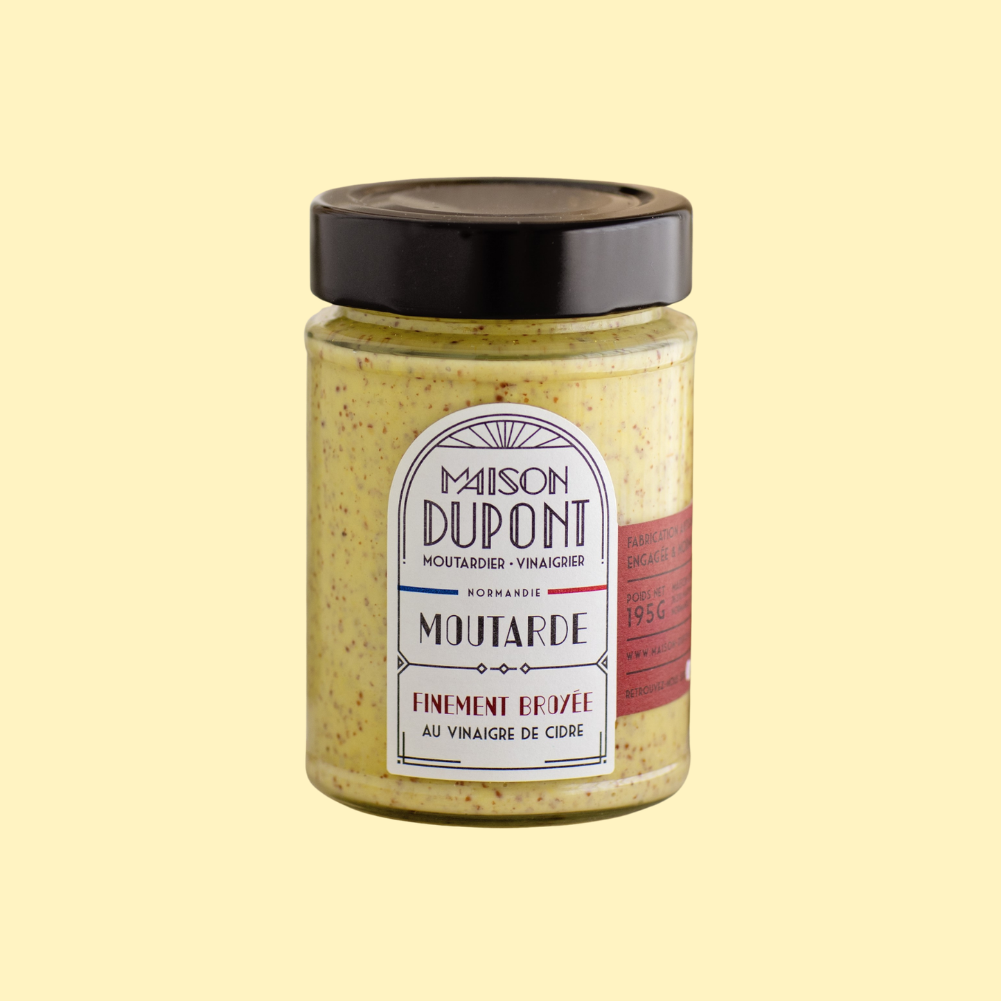 Moutarde finement broyée MAISON DUPONT
