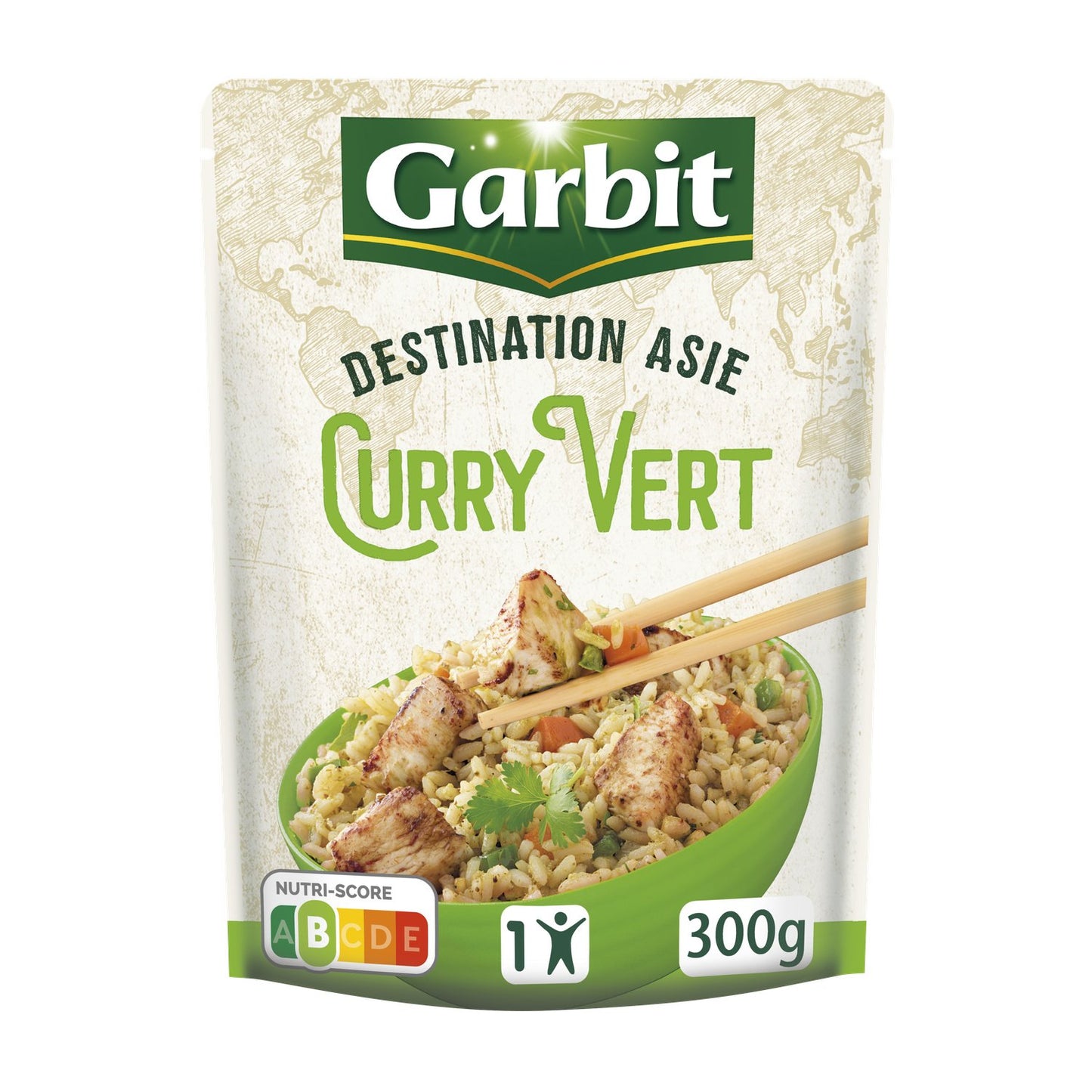 GARBIT Green Curry Individual Dish