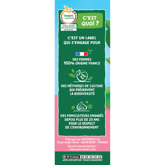 Compote 5 Fruits Roses POM'POTES