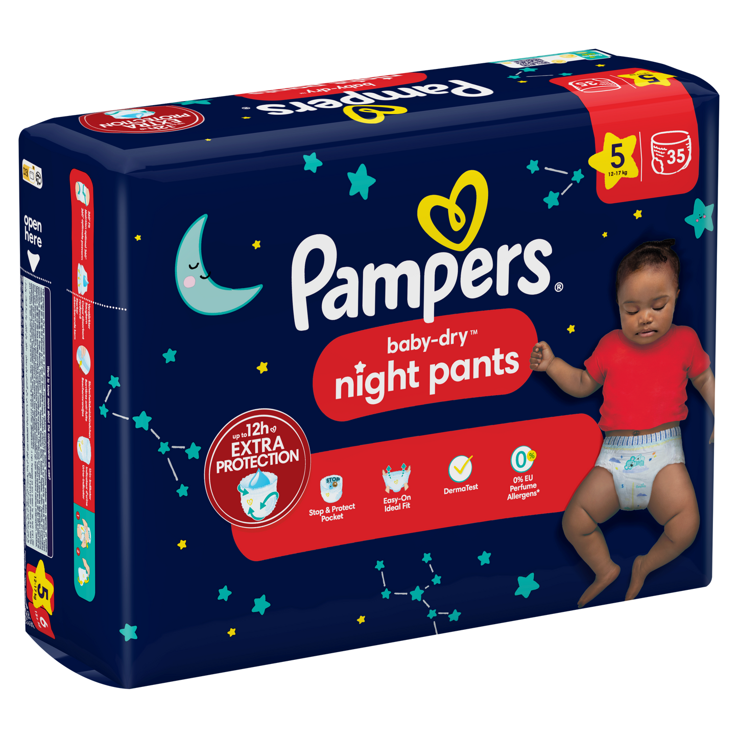 Pampers Baby-Dry Night Pants Size 5 12kg-17kg