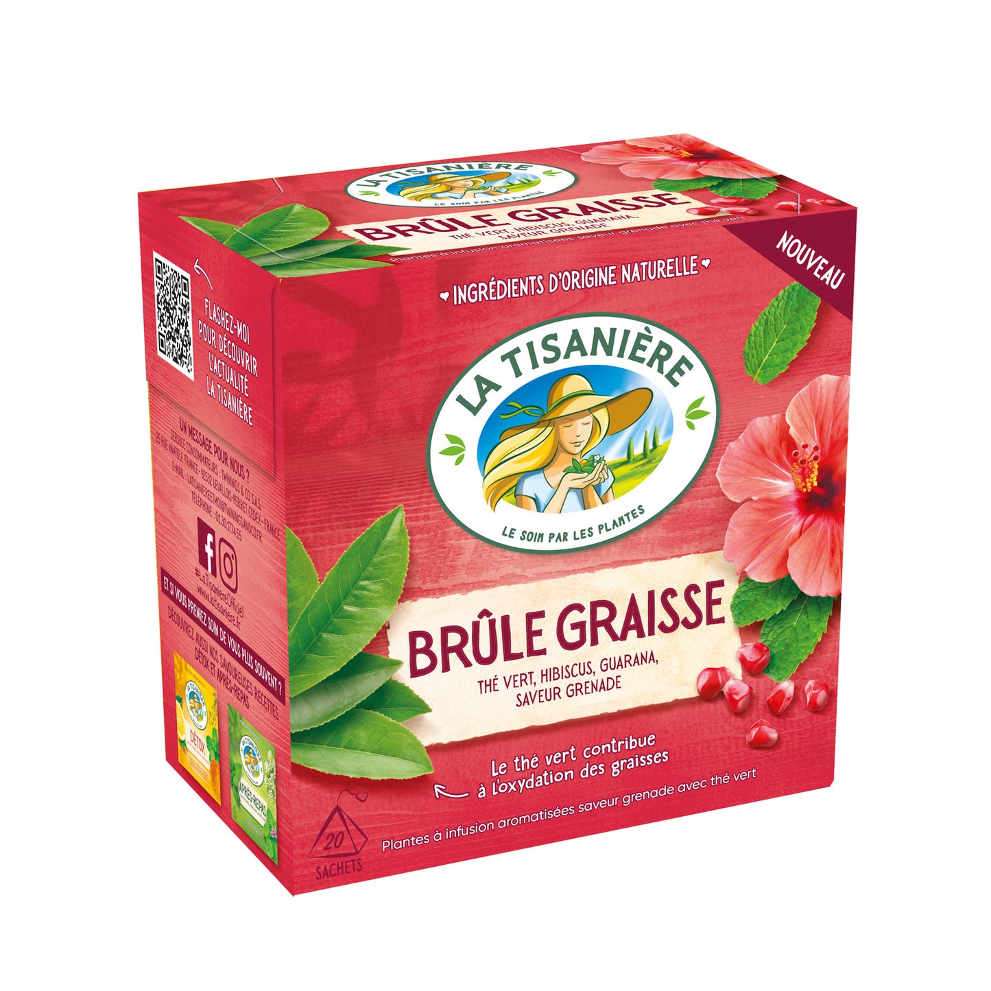 Infusion Brûle Graisse LA TISANIERE