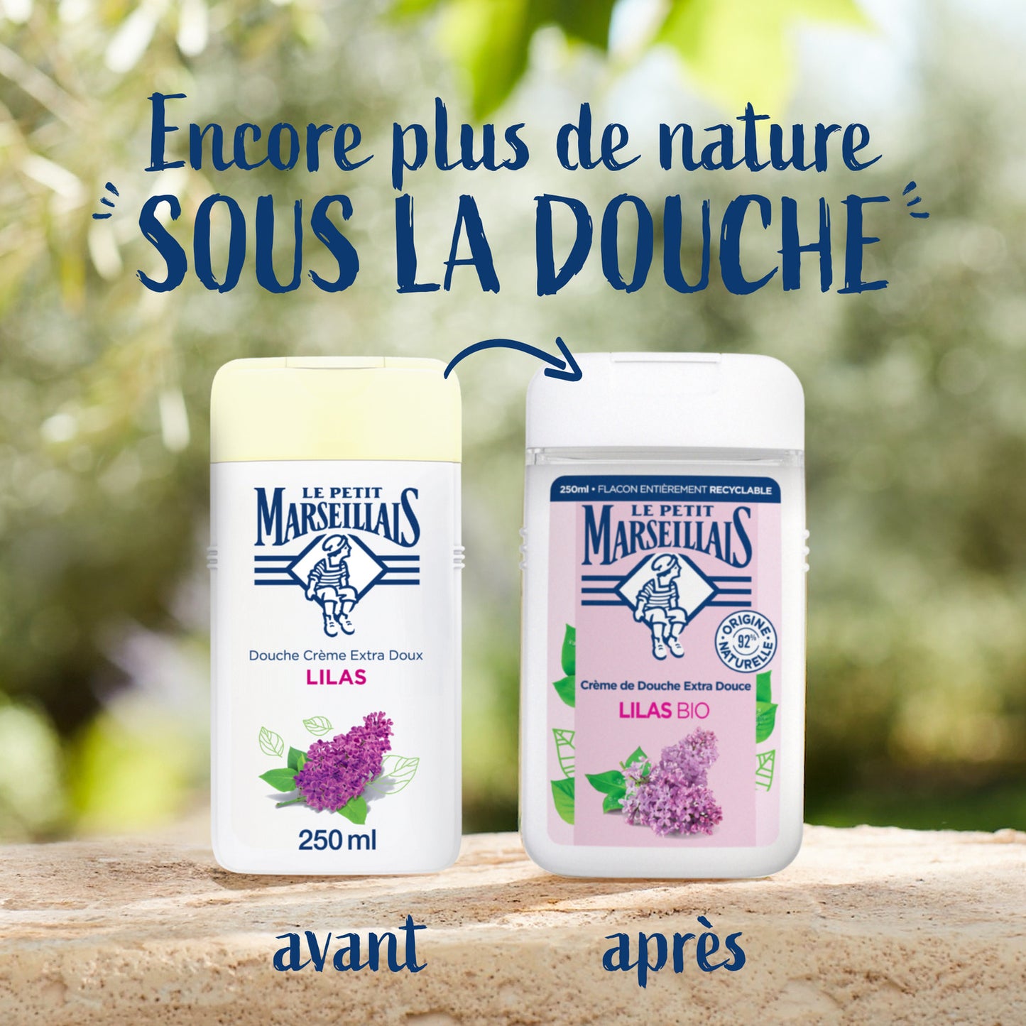 Gel Douche Hydratant et Nourrit Bio LE PETIT MARSEILLAIS