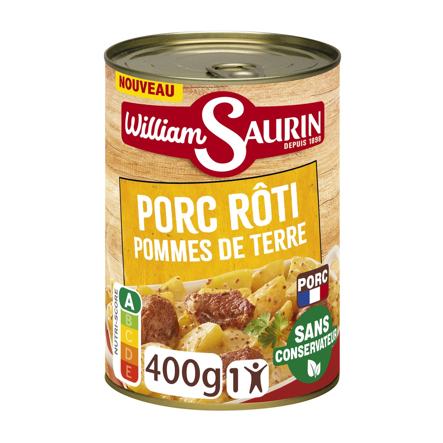 Roast Pork with Potatoes and Mustard Sauce WILLIAM SAURIN