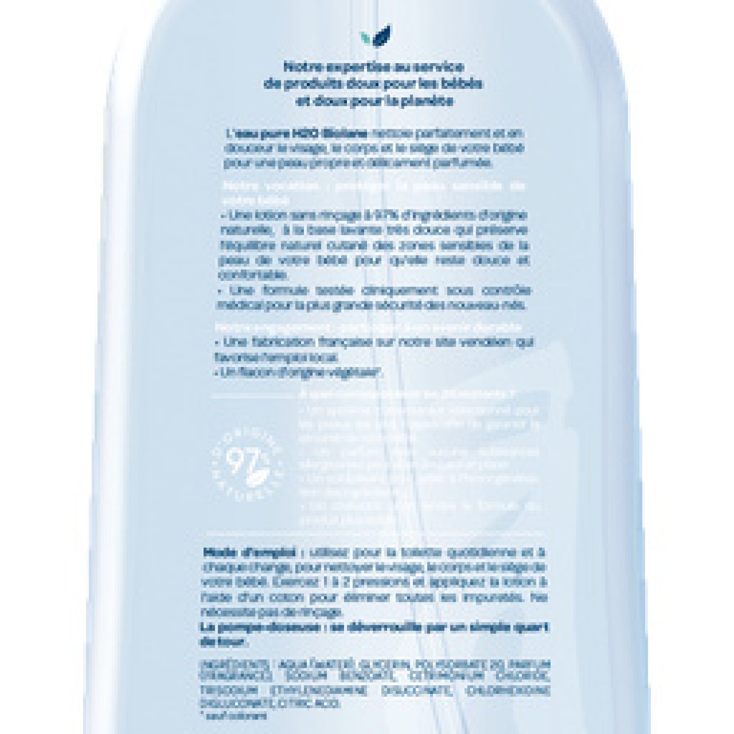 H2O BIOLANE Pure Baby Water