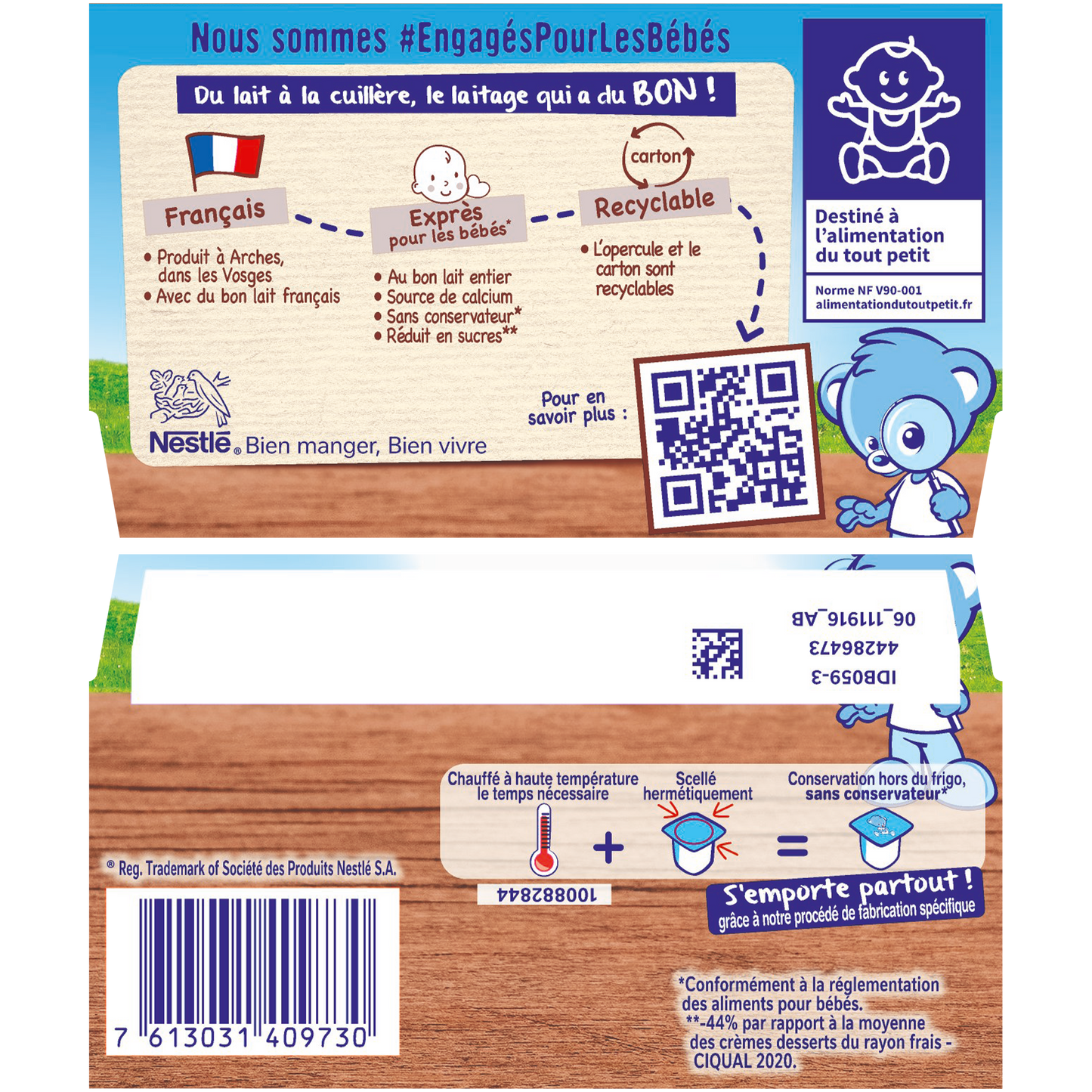 Baby Desserts 6+ Months Caramel NESTLE P'TIT GOURMAND