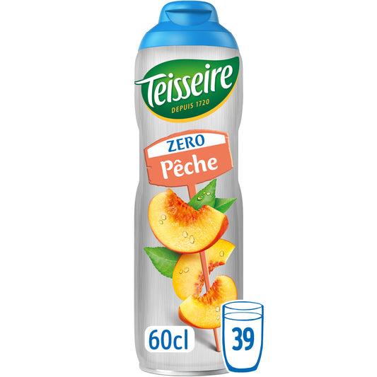 Sirop Pêche Zéro Sucres TEISSEIRE