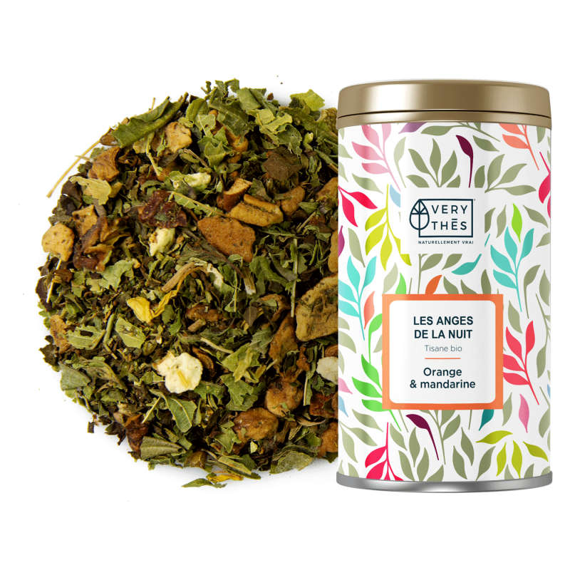 Tisane douceur d'agrumes bio Les anges de la nuit VERY THÉS