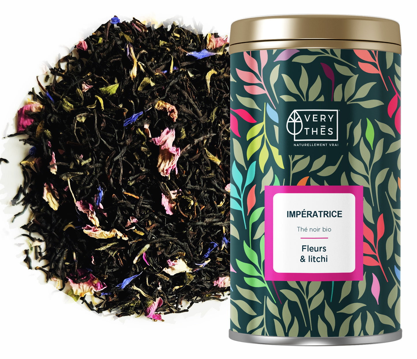 Thé noir litchi et fleurs bio Impératrice VERY THÉS