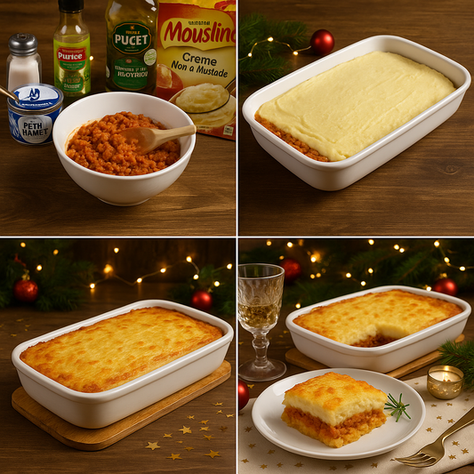 Recette de Fêtes - Parmentier de thon à la provençale