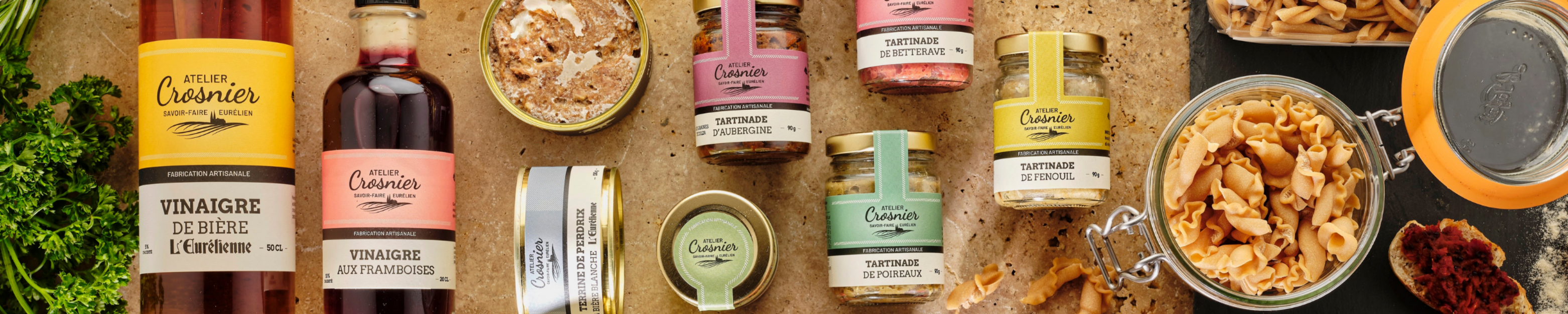 Nos Marques d'Epicerie Fine : Atelier Crosnier
