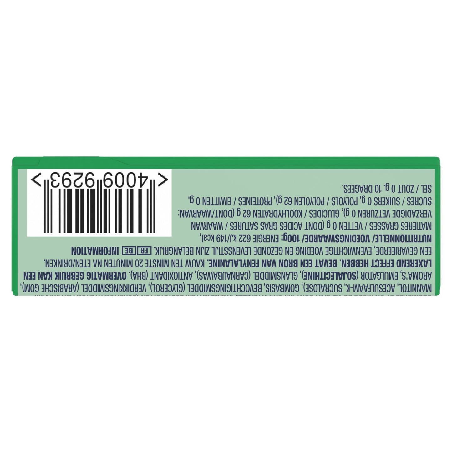 FREEDENT Sugar-Free Spearmint Chewing Gum