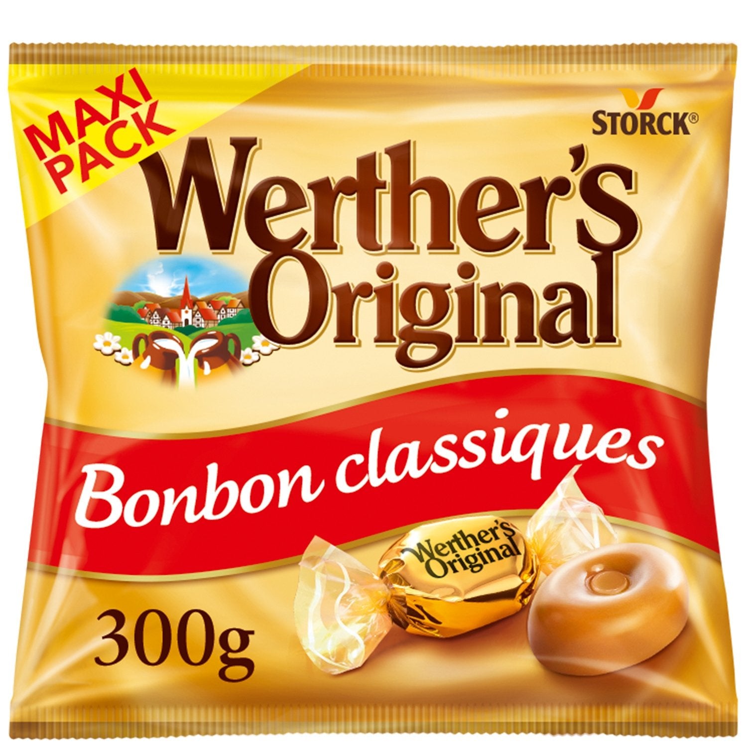 Bonbons à la Crème WERTHER'S le sachet de 300 g