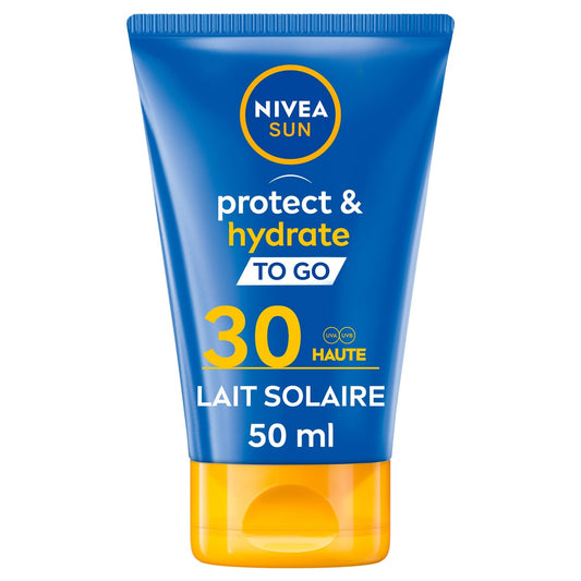 NIVEA SUN Sonnenschutz Milchcreme LSF 30 spendet Feuchtigkeit