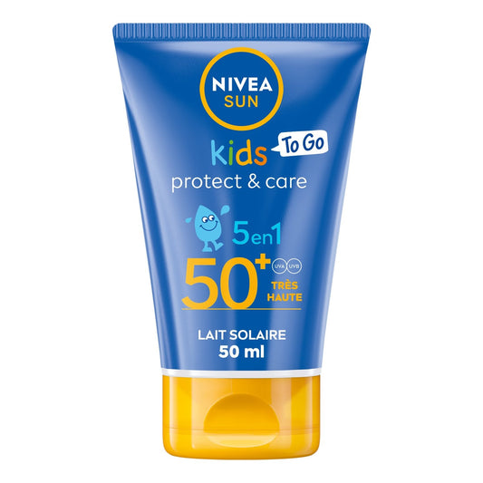 NIVEA SUN Sonnenschutz Milchcreme LSF 50+ spendet Feuchtigkeit