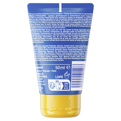 NIVEA SUN Sonnenschutz Milchcreme LSF 50+ spendet Feuchtigkeit