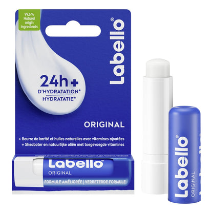 LABELLO 24h Hydration Lip Balm with Shea Butter and Natural Oils